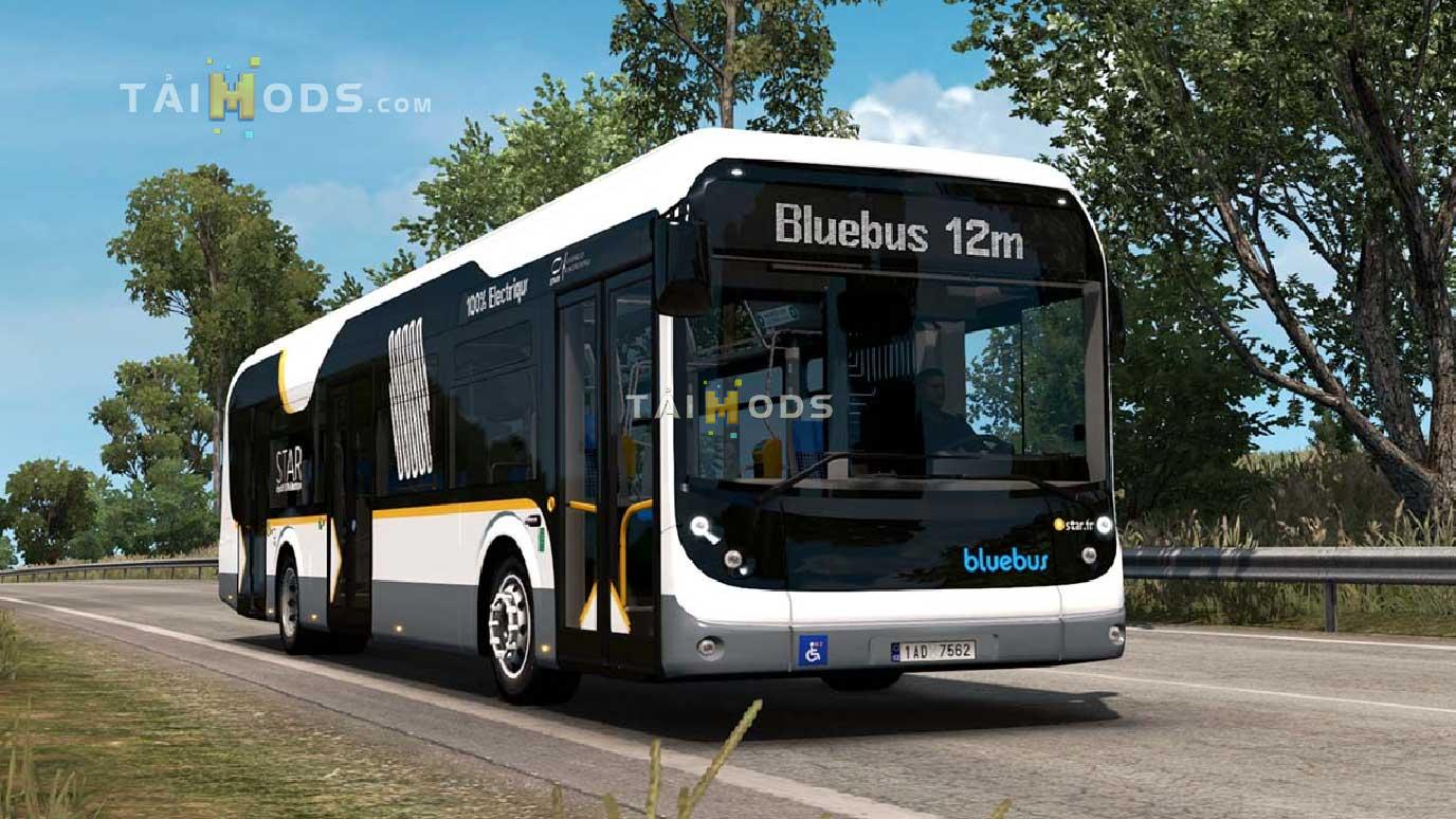 MOD ETS2 – Xe Khách Bolloré Bluebus SE (1.49)