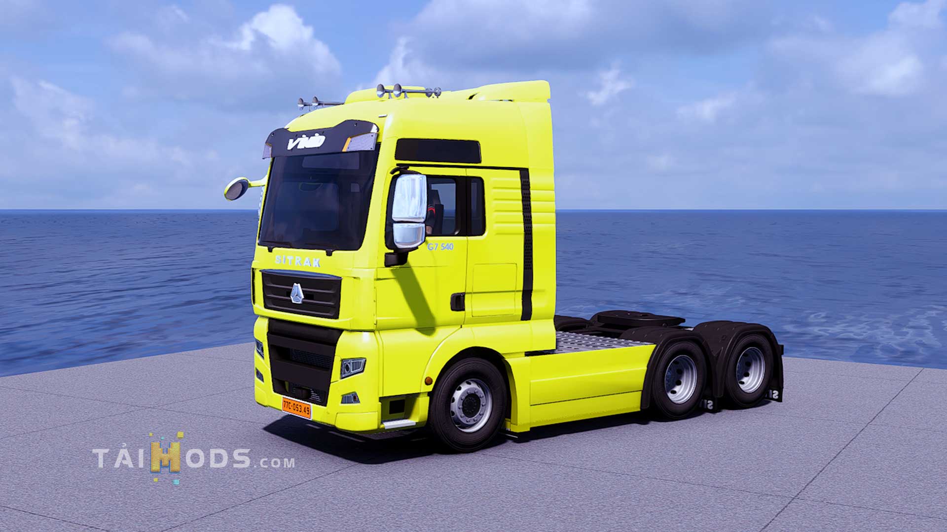 MOD ETS2 – Xe Tải Howo Sitrak G7S MOD ETS2 – Xe Tải Howo Sitrak G7S